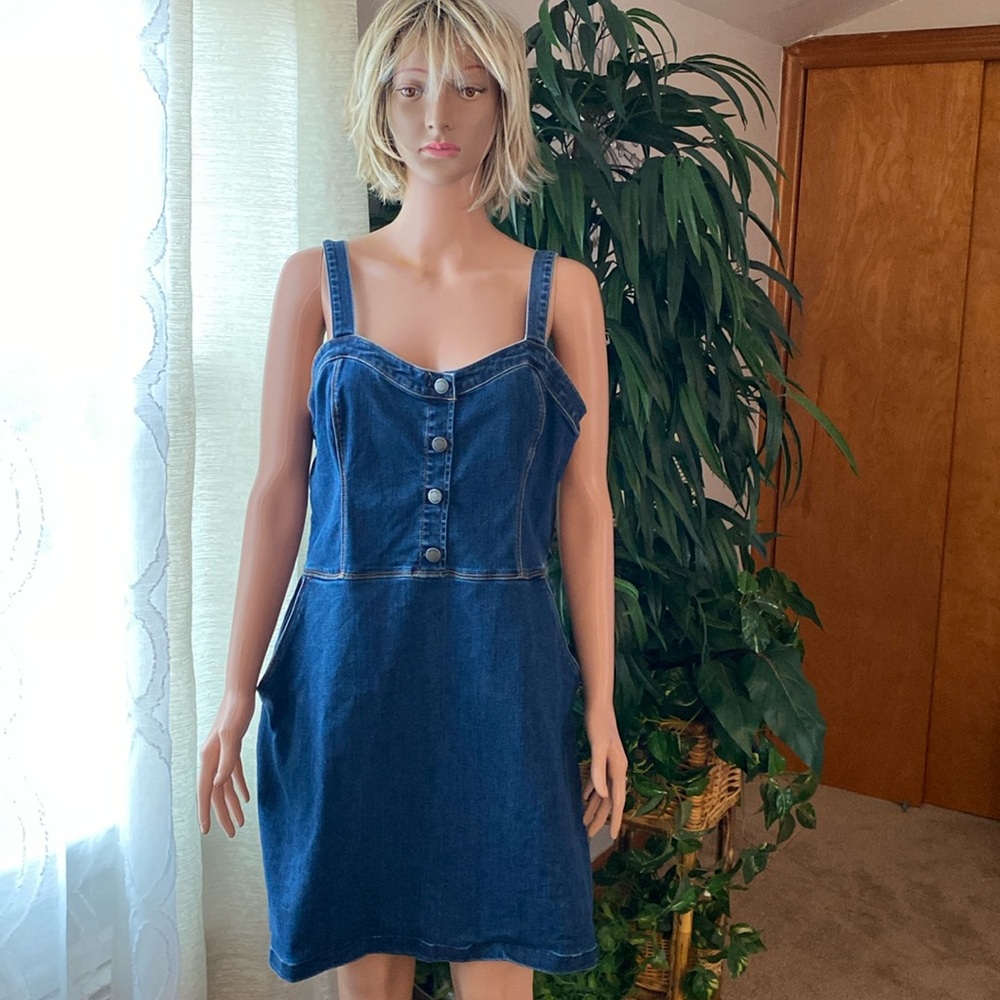Holliester denim dress size XL